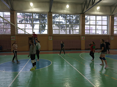 первенство УО МГПУ имени И.П. Шамякина по волейболу